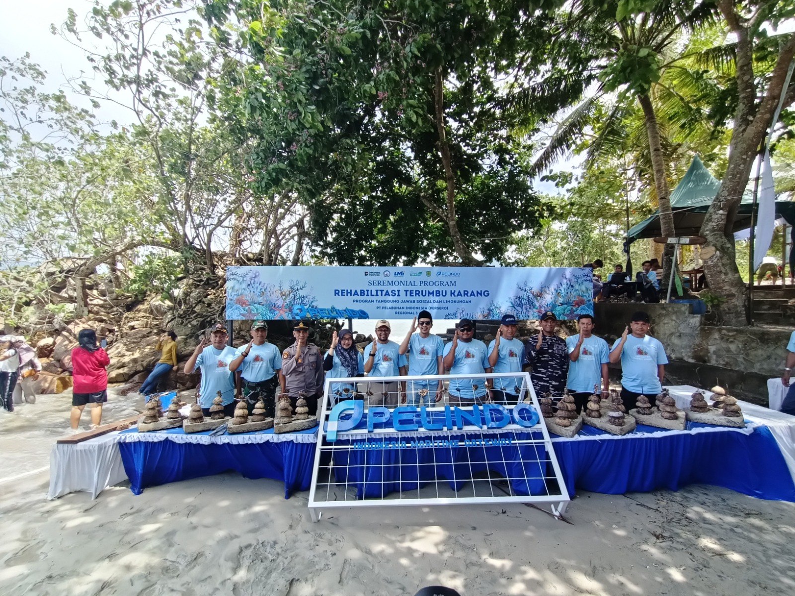 Woman holding donation box