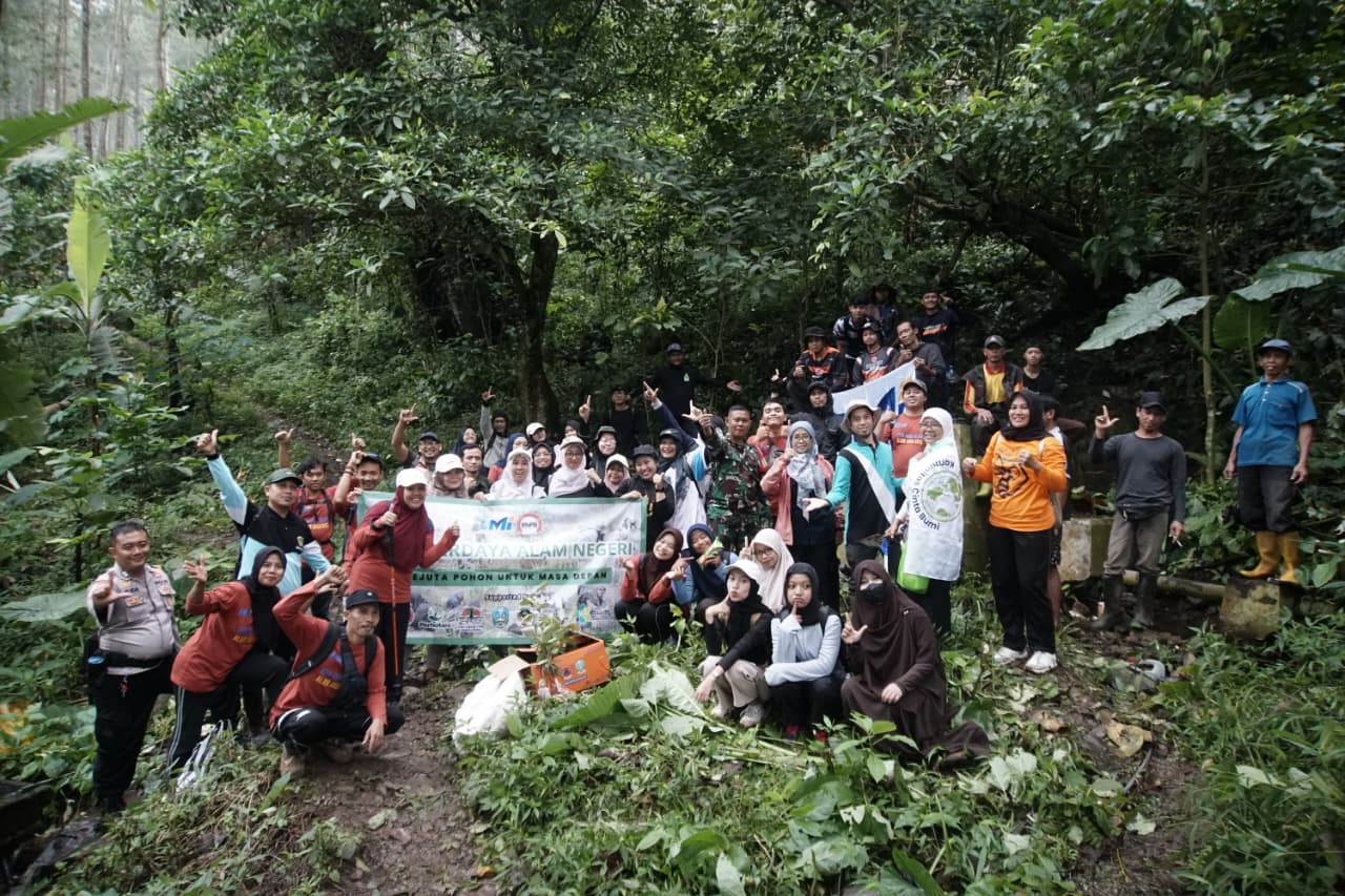 Woman holding donation box